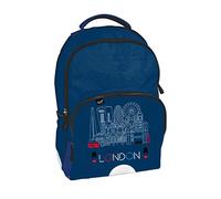 Quo Vadis Quo Vadis - 246562Q - Union Jack SAC A DOS 2 compartiments 31x43x24cm Casual Daypack 45 Centimeters 20 Blue (View)
