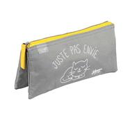 QUO VADIS - Rectangular Pencil case - Shaman - Multicoloured - 11x22.5x6cm - Canvas (Polyester) - 3 Compartment(s)