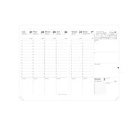 QUO VADIS - Refill 16 months - 2025-2026 - SD planner - weekly planner - French - 16 months September-December - 18 x 24 cm - White paper