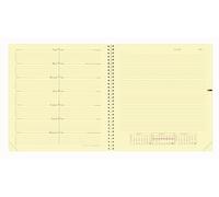 Quo Vadis - Spiral Diary Refill - 2026 - Note 16 S Prestige - Weekly Notes - French - 12 months and 1/2 from mid-December to December - 16 x 16 cm