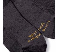 Quoc Extra Tech Wool Long Socks UK 7.5-10.5 Charcoal