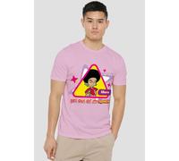 Quogs Out Of My Space T Shirt, Pink Star Trek Pink XL
