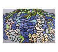 QUOIZEL Cobalt table lamp in a Tiffany design