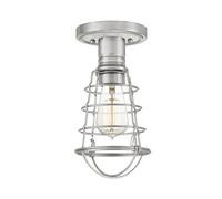 Quoizel Mixon Semi Flush Ceiling Light - Brushed Nickel