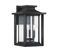 Quoizel Wakefield 3 Wall Lantern in Black