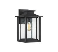 Quoizel Wakefield 1 Wall Lantern Light in Black / Large