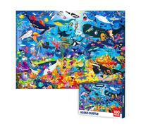 QUOKKA 100 Piece Jigsaw Puzzles For Children - Kids Puzzles For 3 4 Year Olds - Realistic Jigsaws for Children Age 5 6 - Toy for Learning Africa Animals - Boys and Girls Game Gift 7 8