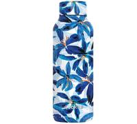 Quokka 510 ml Double-Walled Insulated Bottle with Floral Design Hibiscus