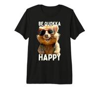 Quokka Be Quokka Happy I Love Cute Smiling Quokkas Premium T-Shirt