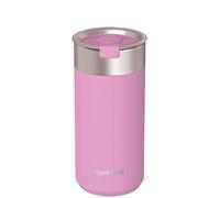 Quokka Boost Cup Blossom Pink 400ml - Integrated Tea Infuser - Double Wall Insulated - Stainless Steel Reusable - Hot and Cold Drinks