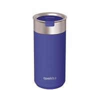 Quokka Boost Cup Dusk Blue 400ml - Integrated Tea Infuser - Double Wall Insulated - Stainless Steel Reusable - Hot and Cold Drinks