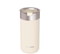 Quokka Boost Cup Nude 400ml - Integrated Tea Infuser - Double Wall Insulated - Stainless Steel Reusable - Hot and Cold Drinks