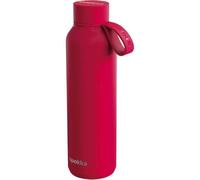 Quokka BOTELLA TERMO ACERO INOXIDABLE SOLID CON COLGADOR CHERRY RED 630 ML