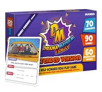 QUOKKA Family Board Games For Kids And Adults - Charades & Guessing Game for Family - 160 Hilarious Scenarios & Quirk Cards - Perfect for Party Night - Gifts & Reunions - Extended Pack