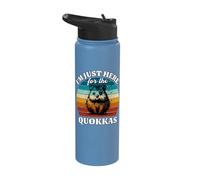 Quokka I'm Just Here for Quokka Stainless Steel Insulated Water Bottle