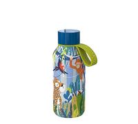 Quokka KIDS BOTELLA TERMO SOLID CON COLGADOR JUNGLE 330 ML