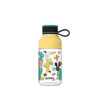Quokka KIDS BOTELLA TRITAN ICE CON COLGADOR CACTUS 430 ML