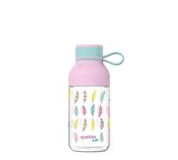 Quokka KIDS BOTELLA TRITAN ICE CON COLGADOR FEATHERS 430 ML