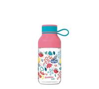 Quokka KIDS BOTELLA TRITAN ICE CON COLGADOR FLOWERS 430 ML