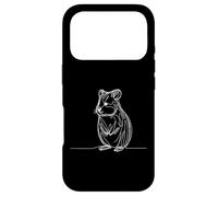 Quokka Line Art Australian Marsupial Wildlife Drawing Case for iPhone 17 Pro