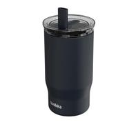 Quokka MIST | STAINLESS STEEL THERMAL TUMBLER WITH STRAW BLACK 720 ML
