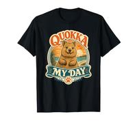 Quokka My Day Happy Australian Beach Sunset T-Shirt