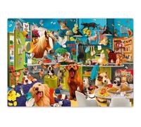 QUOKKA Puzzle For Adults - 500 Piece Party Themed Jigsaw Puzzle, Original Collage Artwork Hand Finished By Artist, Unique Cut Strong Grip Pieces, Matte Finish, FSC Recyclable