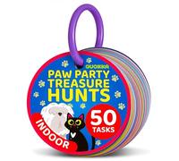 QUOKKA Scavenger Hunt Game for Toddlers 3-5 - 50 Toddler Activities Indoor Cards Game Set - Fun Educational Play for Preschool Boys and Girls and Early Development