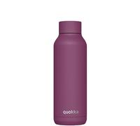 Quokka Solid Burgundy Bottle 510ml - Double Wall Insulation - Stainless Steel - Leak Proof Thermal - Sustainable Daily Hydration