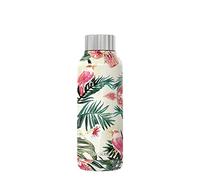 Quokka Solid - Jungle Flora 510 ML | Stainless Steel Water Bottle - Insulated Double Walled Vacuum Flasks Drinks Bottle Keep 12 Hours Hot & 18 Hours Cold - Leak Proof - BPA Free,11831