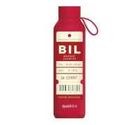 Quokka SOLID STRAP CHERRY RED 630 ML BILBAO LABEL