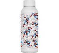 Quokka SOLID WHITE 510 ML CAPTAIN AMERICA RETRO COMIC
