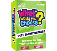 QUOKKA What Would You Choose? Do Family Rather? | Kids & Family Card Quiz Game | Fun Questions for Children & Families | Board Games Gor 5+ Year Olds