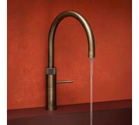 Quooker 3in1 Fusion Round & Combi+ EQ B Tank - Patinated Brass, Brass