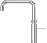 Quooker 4in1 Fusion Tap Square, Cold Water Filter and PRO3-EQ B tank - Stainless Steel, Stainless Steel