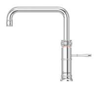 Quooker COMBI 2.2 CLASSIC FUSION SQUARE CHROME CFNSCHR Combi Classic Fusion Square 3-in-1 Boiling Water Tap - CHROME