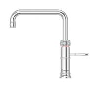 Quooker COMBI+ CLASSIC FUSION SQUARE SS CFNSSST Combi+ Classic Fusion Square Boiling Water Tap - STAINLESS STEEL