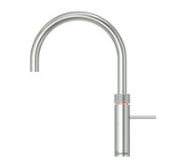 Quooker Fusion Instant Boiling Water Kitchen Tap - Stainless Steel Round FNRSST