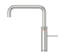 Quooker Fusion Instant Boiling Water Tap Square Stainless Steel + Pro3 3L Boiling Water Tank