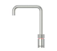 Quooker Nordic Instant Boiling Water Tap Square Stainless Steel and Combi+ 7L Boiling Water Tank