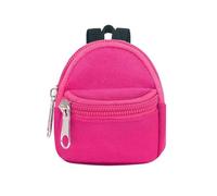 Quoravel Mini Backpack Keychain Coin Purse, Water Resistant Oxford Cloth Zipper Pouch, Small Change Wallet for Keys Coins, Scratch Proof Portable Bag E
