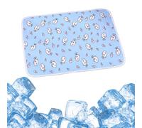 Quorlis Dog Cooling Mat - 50x70cm Cool Mat for Dogs, Washable Self Cooling Pad with Ice Silk Fabric, No Gel, Durable Cool Mats for Dogs Cats, for Indoor Outdoor Car Summer Use