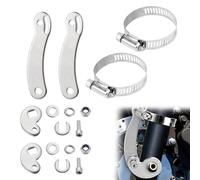 Quorlis Torque Arms EBike - 2 Sets Iron-Aluminium Torque Arm Conversion Kit, Universal Fit for Electric Bicycles, EBike Accessories for Motor Shaft Protection, Front Fork Stability, Easy Install