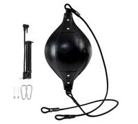 Quorvex Boxing Double End Bag, Punching Ball for Fitness, Adjustable PU Leather Double End Punching Bag for Core Training Coordination Fitness Gym Exercise Home Workout