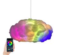 Quorvex Floating Cloud Lamp, Bedroom Ceiling Cloud Lamp Remote Control, Multi-Functional Adjustable Baby Room Decor for Living Rooms or Play Areas