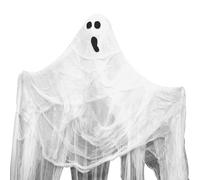 Quorvex Halloween Creepy Cloth - Spooky 30 X 72 Inch Halloween Porch Decorations | Holiday Party Supplies for Backyard Farm Dormitory Offices Party Garden Weekday School Haunted House Fall