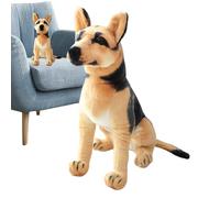 Quorvex Plush Dog - Realistic Craft Decor Pillow | Puppy Stuffed Animals,for Boy Girl Home Indoor Birthday Christmas Graduation