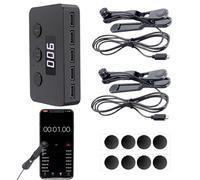 Quorvex Screen Tapper, Rechargeable Finger Clicker, Fast Tapping Device Adjustable Speeds for App Testing Live Broadcasts Social Media Games Tablet Reward Tasks Remote Work