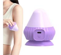 Quorvex Vibrating Massage Ball for Deep Tissue | Trigger Point Ball - Rechargeable Vibrating Exercise Device Suction Cup for Shoulder Legs Lower Back Foot Elderly Men Women