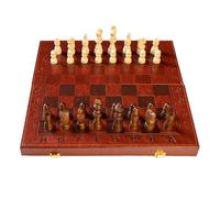 Quorvex Wooden Chess Board Set | Travel Chess Game with Pieces | Folding Board, Family Fun Game Toys for Tournament Professional Beginner